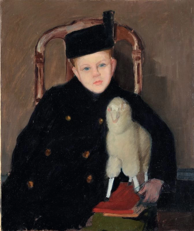 Fulvio de’ Bacci con il cappotto blu